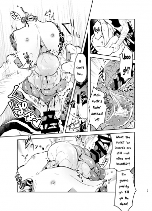 (C95) [02 (Harasaki)] Akuma Harai | Devil Exorcism (Zanshu GERO) [English] - Page 10