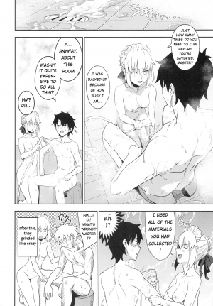 (C94) [LOFLAT (Prime)] Chaldea Soap SSS-kyuu Gohoushi Maid (Fate/Grand Order) [English] [wolfspitz] - Page 19