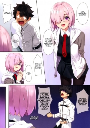 (C96) [OrangeMaru (YD)] Chaldea Maid #Mash (Fate/Grand Order) [English] [RedLantern] - Page 4