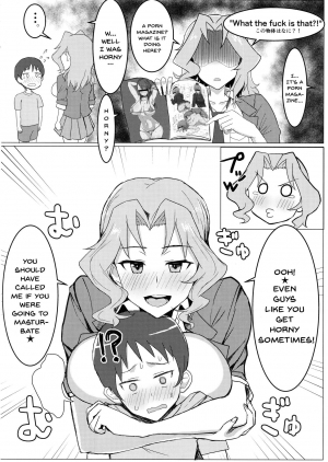  (C94) [Moruda Ramenya (Moruda)] Okei-san no Nukinuki Dosukebe Challenge | Okay-san's Dirty Lewd Challenge (Girls und Panzer) [English] {Doujins.com}  - Page 4