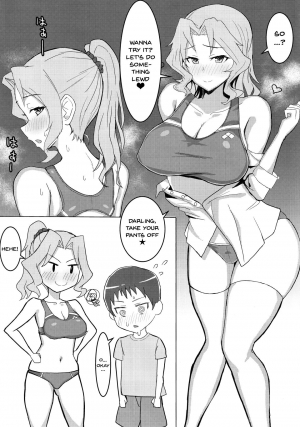  (C94) [Moruda Ramenya (Moruda)] Okei-san no Nukinuki Dosukebe Challenge | Okay-san's Dirty Lewd Challenge (Girls und Panzer) [English] {Doujins.com}  - Page 5