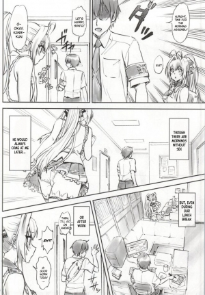 (Amaburi ni Ikou!) [Majipan! (tyuda)] Isuzu Motto Muramura Shimasu (Amagi Brilliant Park) [English] - Page 8