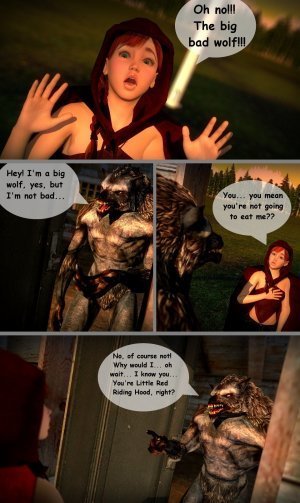 3d Little Red Riding Hood Porn - Red - A Little Red Riding Hood Story - 3d porn comics | Eggporncomics