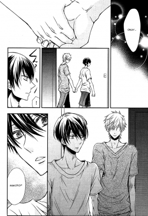 (C85) [Juurokugoh (Tohru)] Sokubaku-kei Kareshi. | Boyfriend Restraint System (Free!) [English] {shotas.tumblr.com} - Page 24