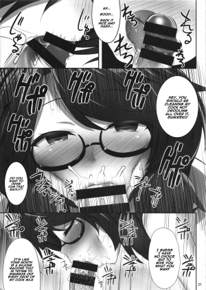 (C95) [Fukutsuu Okosu (Kaiou)] Usami Sumireko Saiminbon 2 (Touhou Project) [English] [Naxusnl] - Page 21