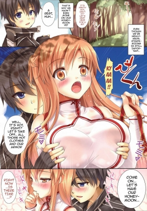 (C86) [TwinBox (Hanahanamaki, Sousouman)] Asuna ni 100% Nama Nakadashi Shimasu | Cumming Inside Asuna 100% Raw (Sword Art Online) [English] [Doujin-Moe] [Decensored] - Page 19