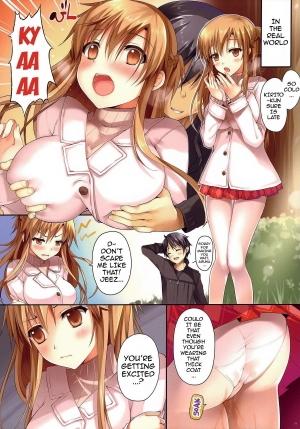 (C86) [TwinBox (Hanahanamaki, Sousouman)] Asuna ni 100% Nama Nakadashi Shimasu | Cumming Inside Asuna 100% Raw (Sword Art Online) [English] [Doujin-Moe] [Decensored] - Page 53