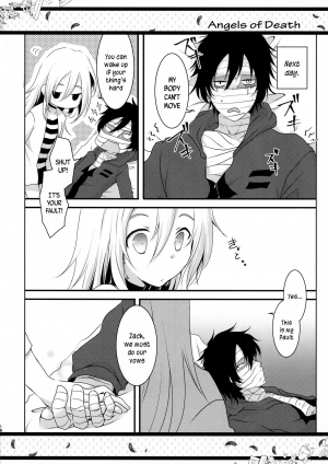 (C95) [Sasa Chaya (Sasa Sakuno)] HAPPY END (Satsuriku no Tenshi) [English] [DKKMD Translations] - Page 19