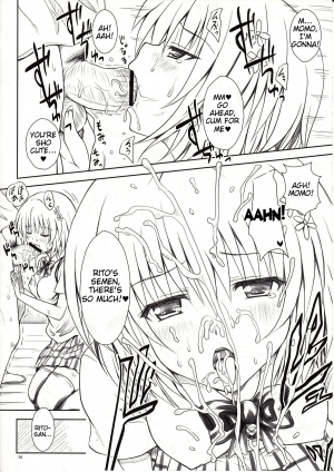  (C81) [Shiawase Kanmiryou (Yuki Tomoshi)] Momo-sama Darkness toka no Soushuuhen | Momo-sama Darkness Compilation (To LOVE-ru) [English] {Tigoris Translates}  - Page 14