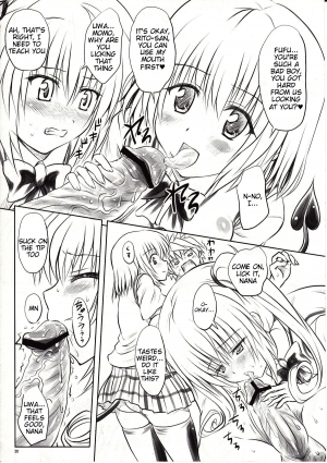  (C81) [Shiawase Kanmiryou (Yuki Tomoshi)] Momo-sama Darkness toka no Soushuuhen | Momo-sama Darkness Compilation (To LOVE-ru) [English] {Tigoris Translates}  - Page 20