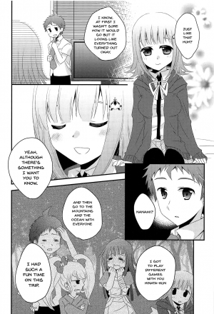 (C83) [Minorca Egg (Sakura Hiyoko)] Kimi ni Okuru Love Song (Super Danganronpa 2) [English] {doujins.com} - Page 14