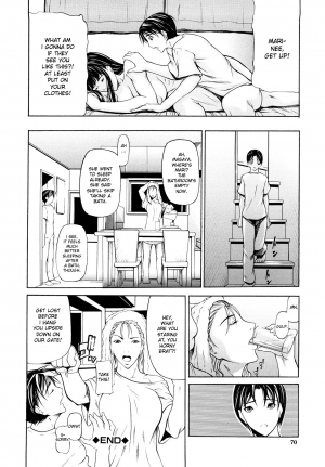 [Shijima Yukio] Sanmi Ittai [English] [desudesu] [Decensored] - Page 73