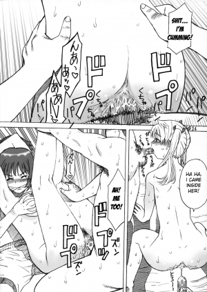 (C68) [High Thrust (Zounosuke, Inomaru)] Thrust Rumble (School Rumble) [English] [Munyu] - Page 24