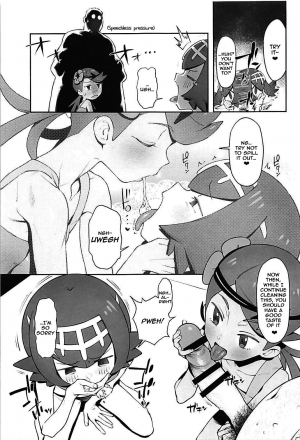 (C94) [zero-sen (xxzero)] Yalisada Fellasada Hen (Pokémon Sun and Moon) [English] [NHNL] - Page 9