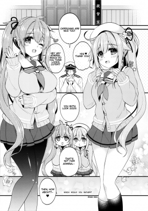 (C97) [Apple Water (Ringo Sui)] Docchi ga Suki Nano? | Which Would You Rather? (Kantai Collection -KanColle-) [English] [MostProbablyNotChris] - Page 5