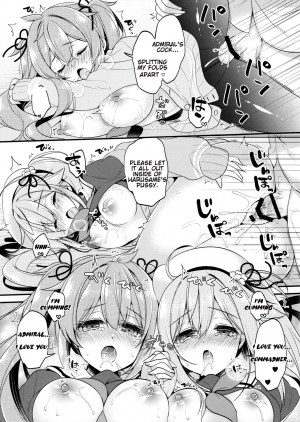 (C97) [Apple Water (Ringo Sui)] Docchi ga Suki Nano? | Which Would You Rather? (Kantai Collection -KanColle-) [English] [MostProbablyNotChris] - Page 16