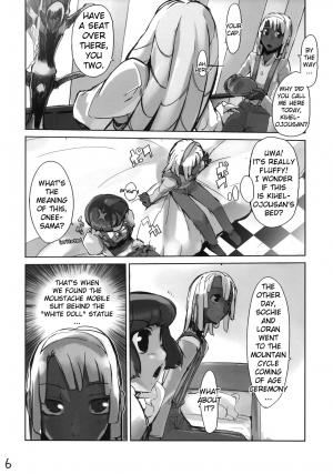 (C75) [Hyoco Road (Hyocorou)] Moustache of white doll (Turn A Gundam) [English] [YQII] - Page 6