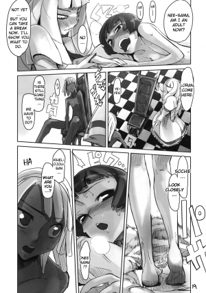 (C75) [Hyoco Road (Hyocorou)] Moustache of white doll (Turn A Gundam) [English] [YQII] - Page 19