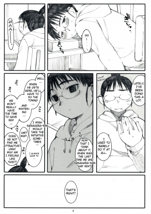 (C73) [Kansai Orange (Arai Kei)] Ogi-Ana 2 (Genshiken) [English] [YQII] - Page 8