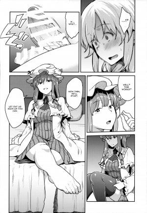 (C91) [Hirojuu Renshuuchou (Hiroya)] Patchouli-sama to (Touhou Project) [English] [CGrascal] - Page 8