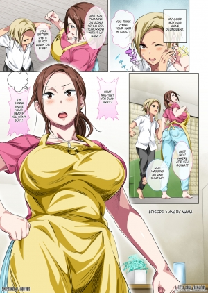 [Circle Spice] Okorinbo Mama no Amayakashi Sex de Furyou Musuko ga Kousei Shita Hanashi [English] - Page 4