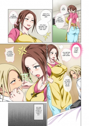 [Circle Spice] Okorinbo Mama no Amayakashi Sex de Furyou Musuko ga Kousei Shita Hanashi [English] - Page 6