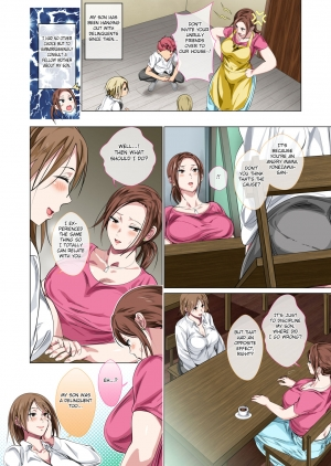 [Circle Spice] Okorinbo Mama no Amayakashi Sex de Furyou Musuko ga Kousei Shita Hanashi [English] - Page 7