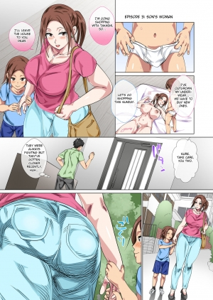 [Circle Spice] Okorinbo Mama no Amayakashi Sex de Furyou Musuko ga Kousei Shita Hanashi [English] - Page 52