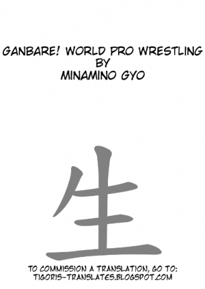 [Minamino Gyo] Ganbare! World Pro Wrestling -English- (Tigoris Translates) - Page 3