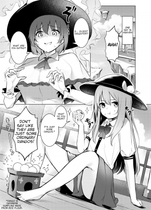  [Bochi Bochi no Ki (Borusiti)] Tenshi-chan ga Iku-san ni Oshioki sareru Hon | A Book where Tenshi-chan Gets Punished by Iku-san (Touhou Project) [English] [Digital]  - Page 5