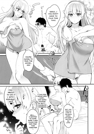 (C92) [Kitsune (Tachikawa Negoro)] Ai no Record | Record of Love (Reco Love) [English] {Doujins.com} - Page 6