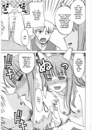 (C76) [Kacchuu Musume (Hisahiko, Shimamoto Harumi)] Smalt Leather (Spice and Wolf) [English] [desudesu] - Page 9