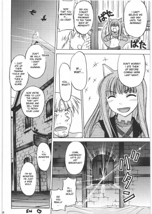 (C76) [Kacchuu Musume (Hisahiko, Shimamoto Harumi)] Smalt Leather (Spice and Wolf) [English] [desudesu] - Page 28