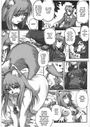 (C76) [Kacchuu Musume (Hisahiko, Shimamoto Harumi)] Smalt Leather (Spice and Wolf) [English] [desudesu] - Page 30