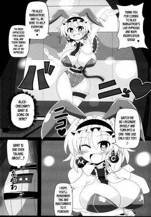 (C95) [Ato Nana Fun (Roki, Rindou)] Saimin Doll Alice ~Ayatsurare Ningyoutsukai~ (Touhou Project) [English] [desudesu] - Page 18