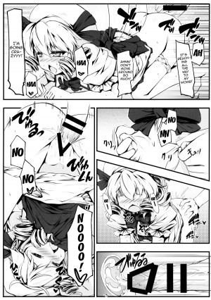 (Reitaisai 12) [Avalanche (ChimaQ)] Luna-cha to Otona no Omamagoto? | Playing Adult House with Luna Child? (Touhou Project) [English] [doujin-moe.us] - Page 7