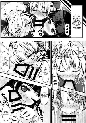 (Reitaisai 12) [Avalanche (ChimaQ)] Luna-cha to Otona no Omamagoto? | Playing Adult House with Luna Child? (Touhou Project) [English] [doujin-moe.us] - Page 10