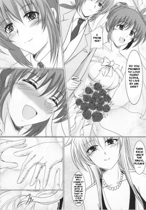 (Lyrical Magical 7) [Shochu MAC (VintageY)] MARRIAGE BLUE (Mahou Shoujo Lyrical Nanoha [Magical Girl Lyrical Nanoha]) [English] - Page 6