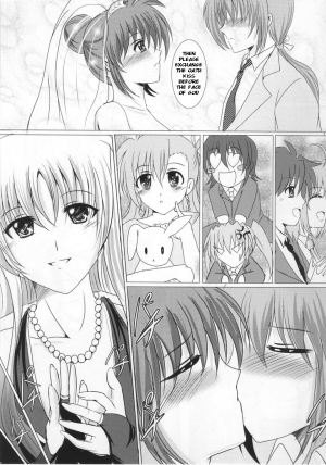 (Lyrical Magical 7) [Shochu MAC (VintageY)] MARRIAGE BLUE (Mahou Shoujo Lyrical Nanoha [Magical Girl Lyrical Nanoha]) [English] - Page 7