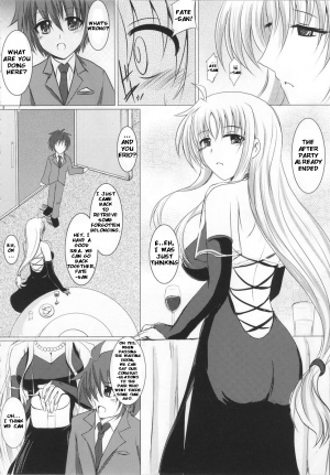 (Lyrical Magical 7) [Shochu MAC (VintageY)] MARRIAGE BLUE (Mahou Shoujo Lyrical Nanoha [Magical Girl Lyrical Nanoha]) [English] - Page 8