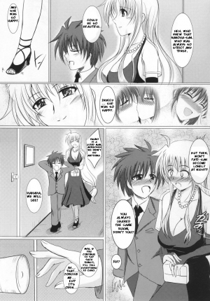 (Lyrical Magical 7) [Shochu MAC (VintageY)] MARRIAGE BLUE (Mahou Shoujo Lyrical Nanoha [Magical Girl Lyrical Nanoha]) [English] - Page 9