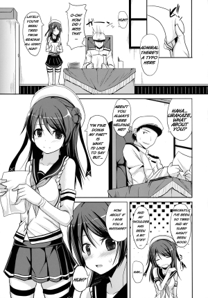 (C86) [Neko no Kone (Takeyu)] Teitoku Kanri (Kantai Collection -KanColle-) [English] [Na-Mi-Da] - Page 5