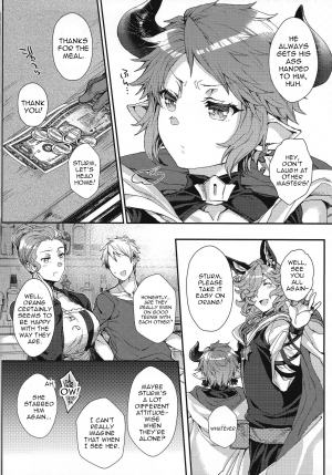 (C92) [Hachimitsu Romance (Eno Yukimi)] Kimi to Boku dake no Amai Jikan (Granblue Fantasy) [English] - Page 6