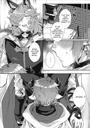 (C92) [Hachimitsu Romance (Eno Yukimi)] Kimi to Boku dake no Amai Jikan (Granblue Fantasy) [English] - Page 7