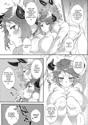 (C92) [Hachimitsu Romance (Eno Yukimi)] Kimi to Boku dake no Amai Jikan (Granblue Fantasy) [English] - Page 17