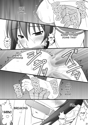 [Asanoya (Kittsu)] Seishin Houkai Suru made Kusuguri Makutte Ryoujoku shite Miru Test VII Chikan Densha de Ikou (Rail Wars!) [English] [desudesu] [Digital] - Page 19