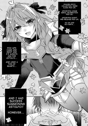 (C94) [Kaochuu Kingdom (Sisei)] Meido in Astolfo (Fate/Grand Order) [English] [Samachan] - Page 6