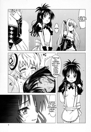 (C83) [Hanyan. (Nekomimi Kanon)] Kanryou Harem Keikaku Imouto Tengoku | Harem Plan Complete - Little Sister Heaven (To LOVE-Ru) [English] [Tigoris Translates] - Page 5