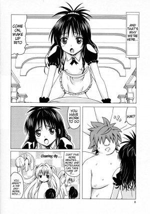 (C83) [Hanyan. (Nekomimi Kanon)] Kanryou Harem Keikaku Imouto Tengoku | Harem Plan Complete - Little Sister Heaven (To LOVE-Ru) [English] [Tigoris Translates] - Page 8