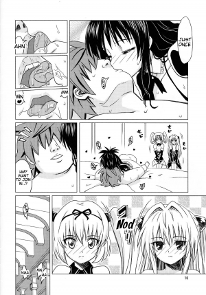 (C83) [Hanyan. (Nekomimi Kanon)] Kanryou Harem Keikaku Imouto Tengoku | Harem Plan Complete - Little Sister Heaven (To LOVE-Ru) [English] [Tigoris Translates] - Page 10